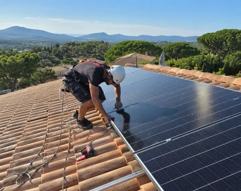 Installateur panneaux solaires Camoël — pose photovoltaïque sur toiture