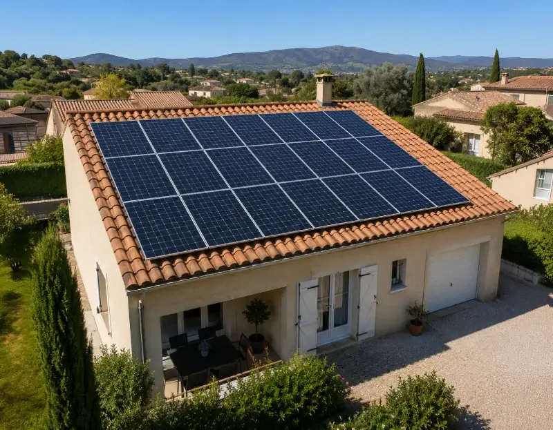 Prime à l'autoconsommation panneaux solaires Camoël — aide financière de l'État